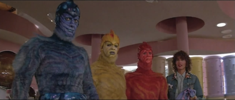 Goldblum, blue and furry. (Image: Vestron Pictures)